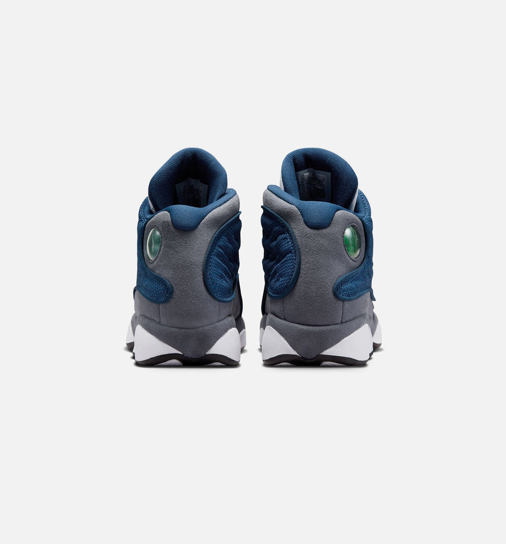 Air Jordan 13 Retro Navy/Flint Grey Grade School Lifestyle Shoes – Navy/University Blue/Flint Grey/White