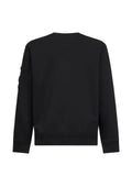 C.P. Company snap-buttoned patch crew-neck sweatshirt