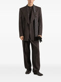 Dolce & Gabbana double-breasted pinstriped wool jacket