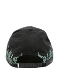 AMIRI flame-embroidered baseball cap