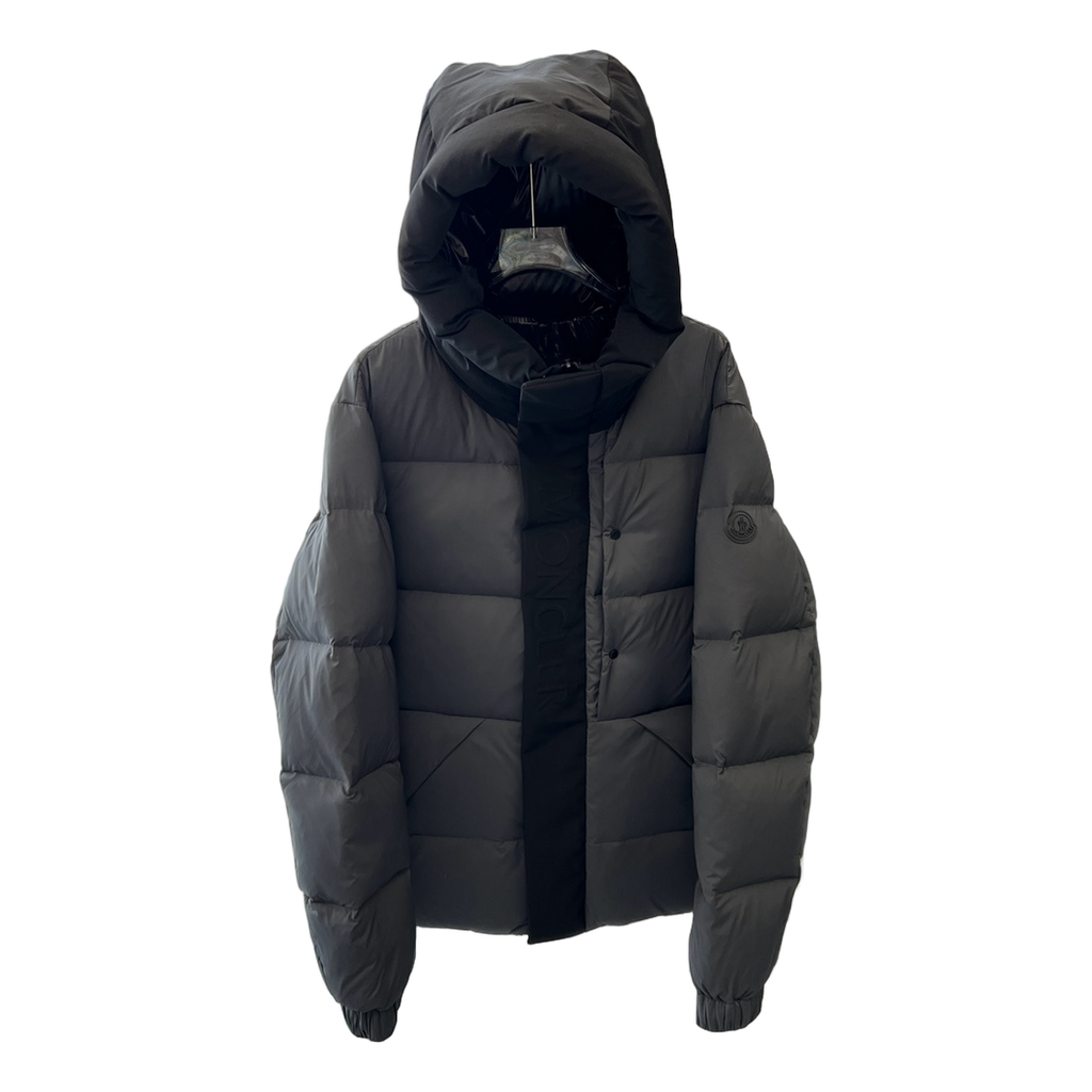 Moncler Colour-Block Hooded Down Jacket