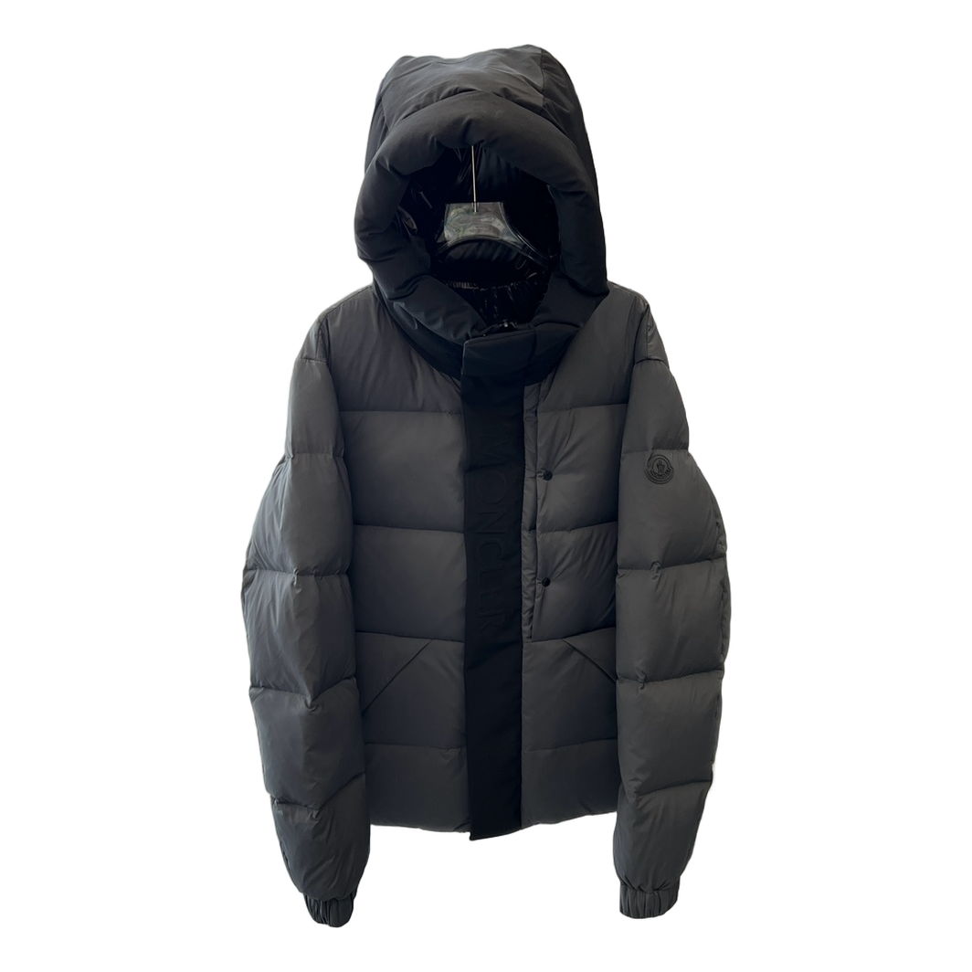 Moncler Colour-Block Hooded Down Jacket