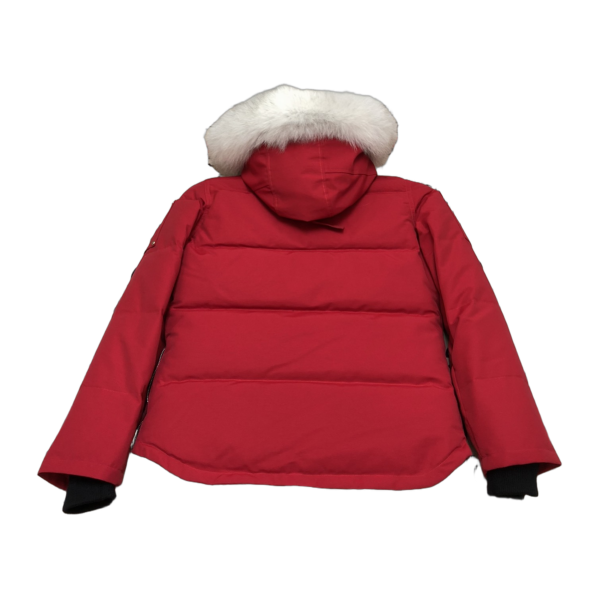 Moose Knuckles Women's Original 3Q Down Jacket with Shearling Trim – Navy