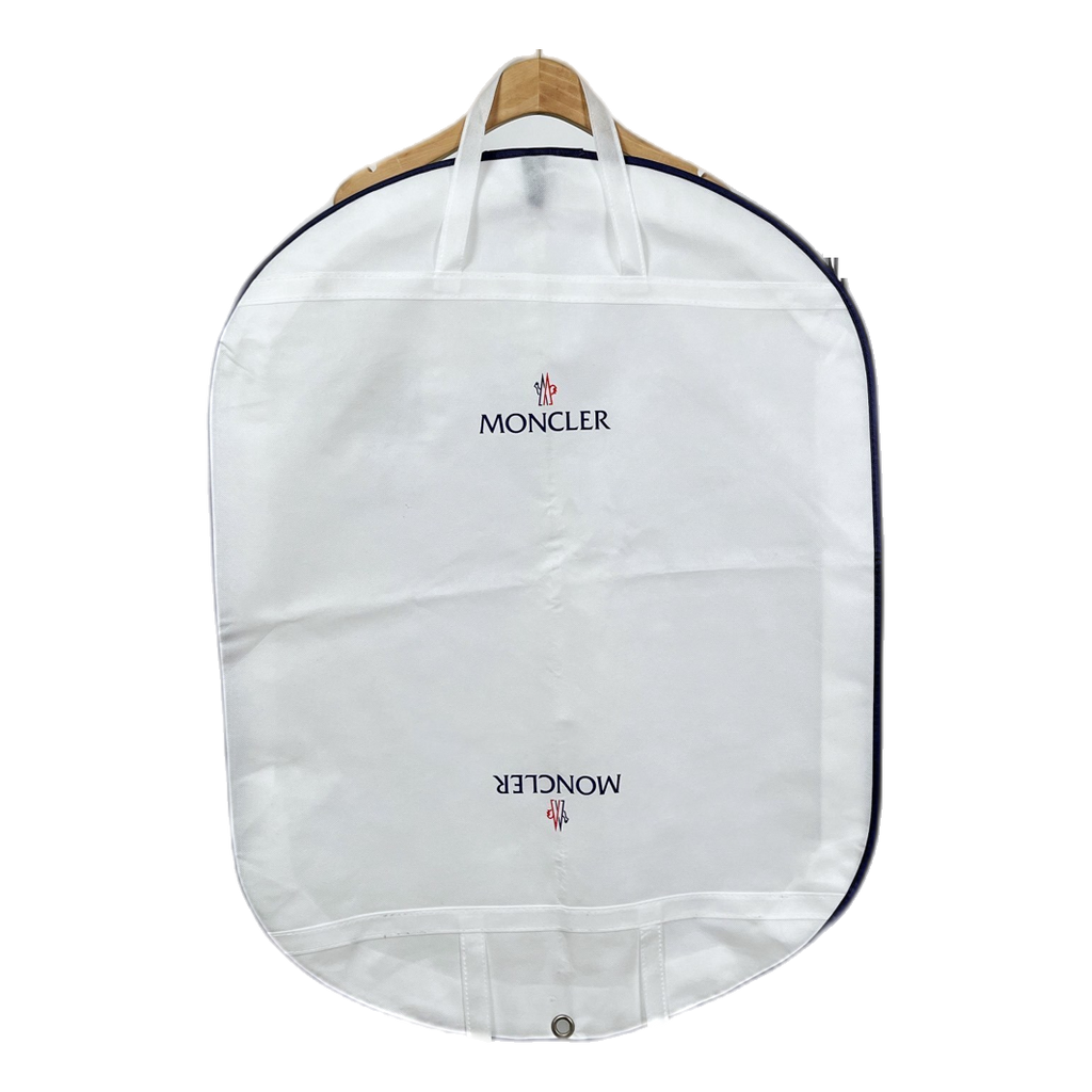 Moncler Wide-Quilt Hooded Down Jacket with Tonal Logo Patch